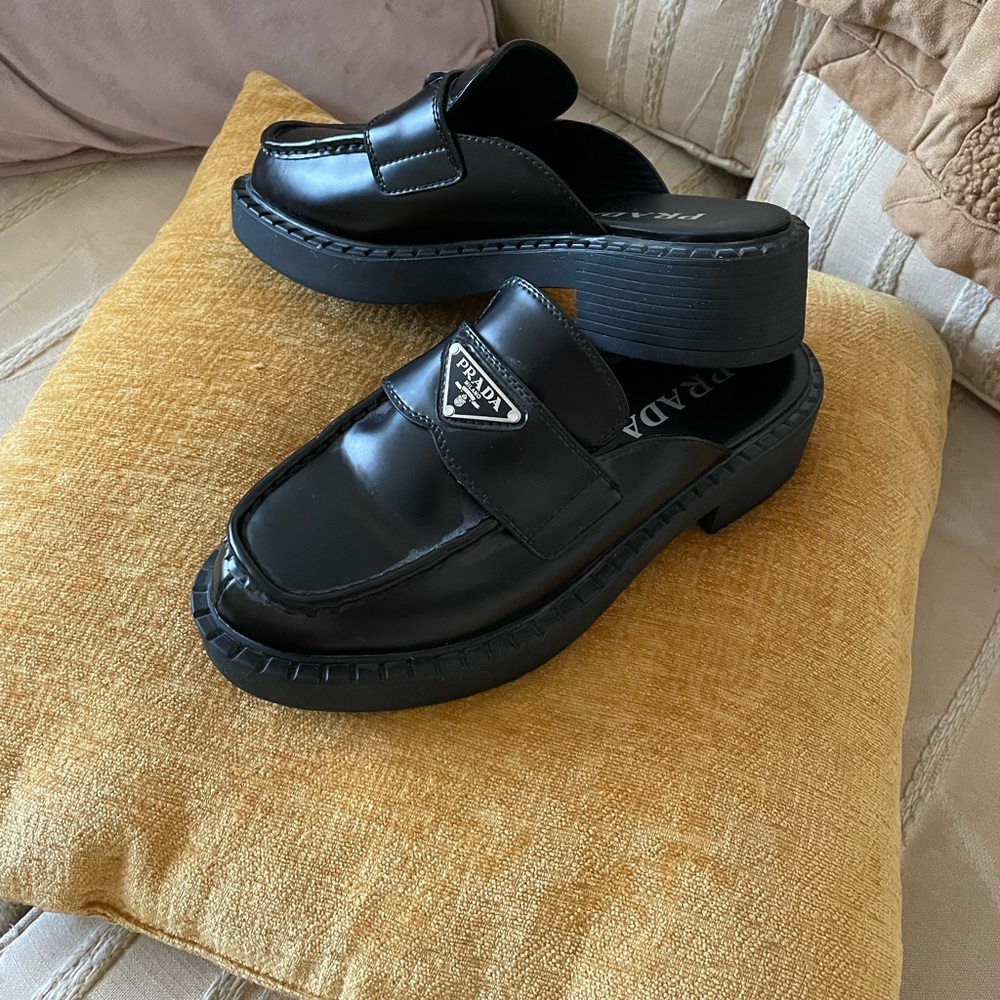 Inspired Chunky loafer mule